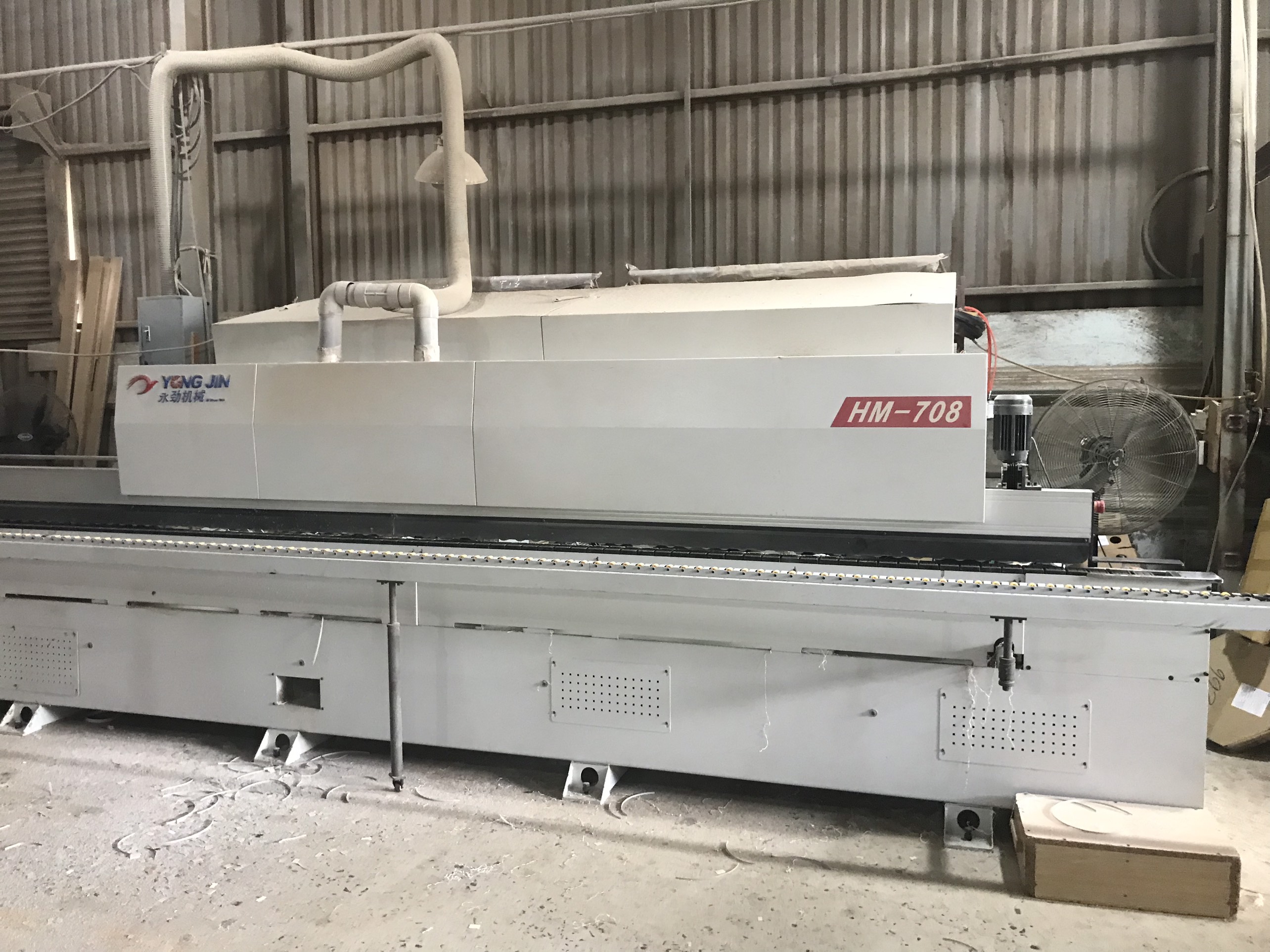 6 function edge banding machine